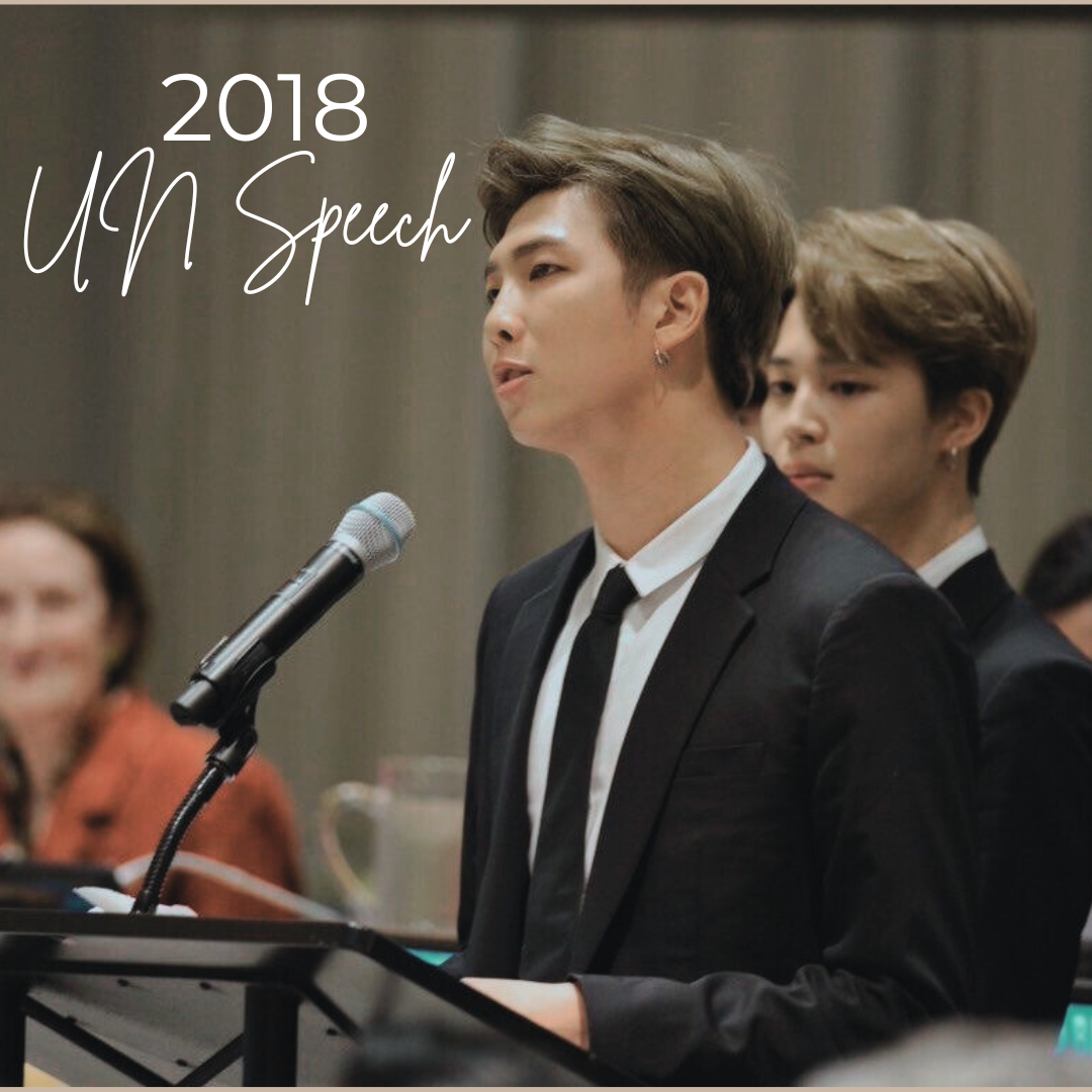 BTS 2018 UN Speech
