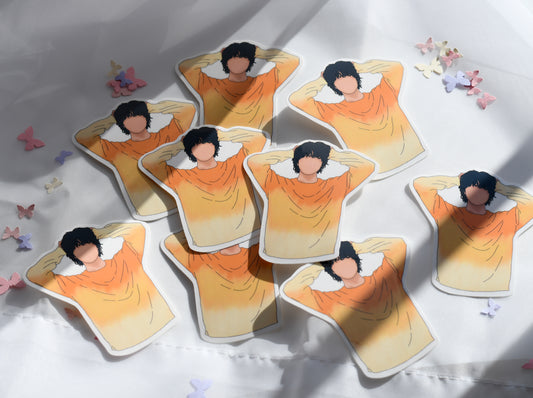 Jin 'Colorful' The Astronaut Stickers
