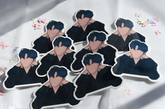 j-hope 'Black' Jack in the Box Sticker