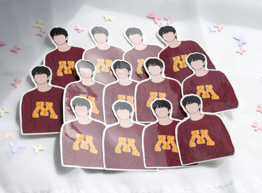 Jin 'Running Wild' Sticker | Happy Album