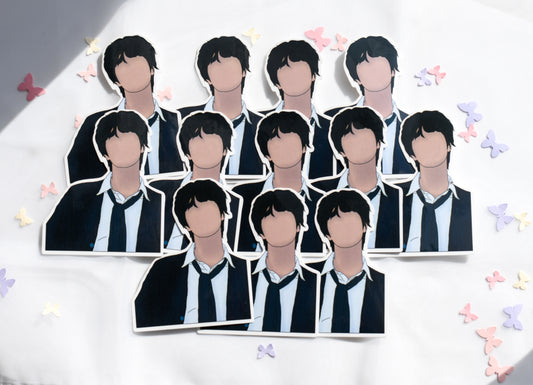Jin 'Space' The Astronaut Sticker