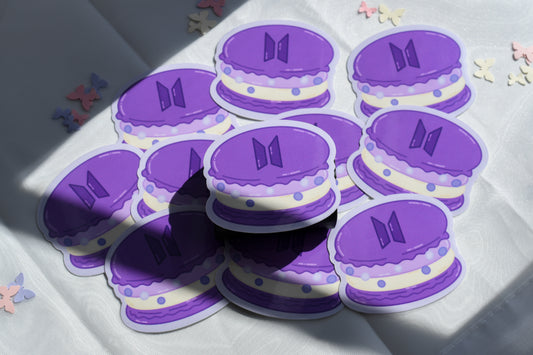 BT21 Sweet Treat Themed Sticker Pack | Waterproof Stickers