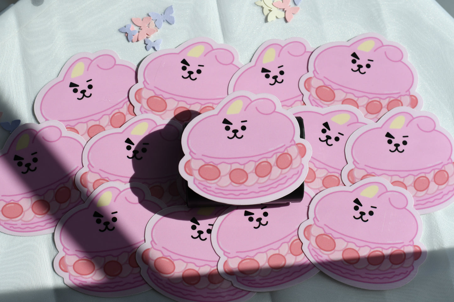 BT21 Sweet Treat Themed Sticker Pack | Waterproof Stickers