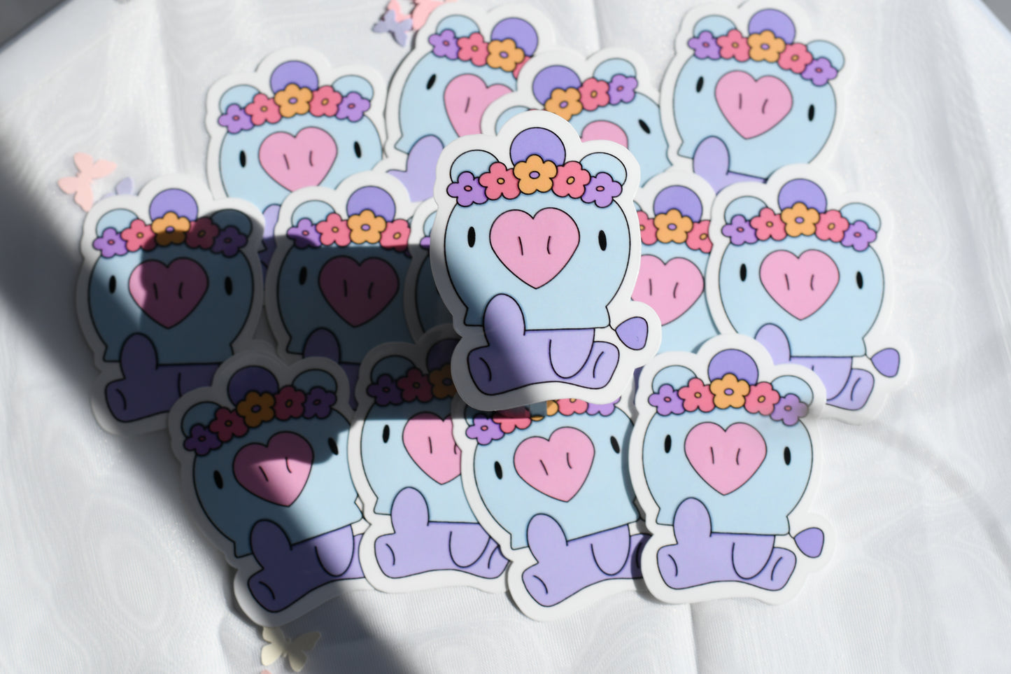 BT21 Spring Themed Sticker Pack | Waterproof Stickers