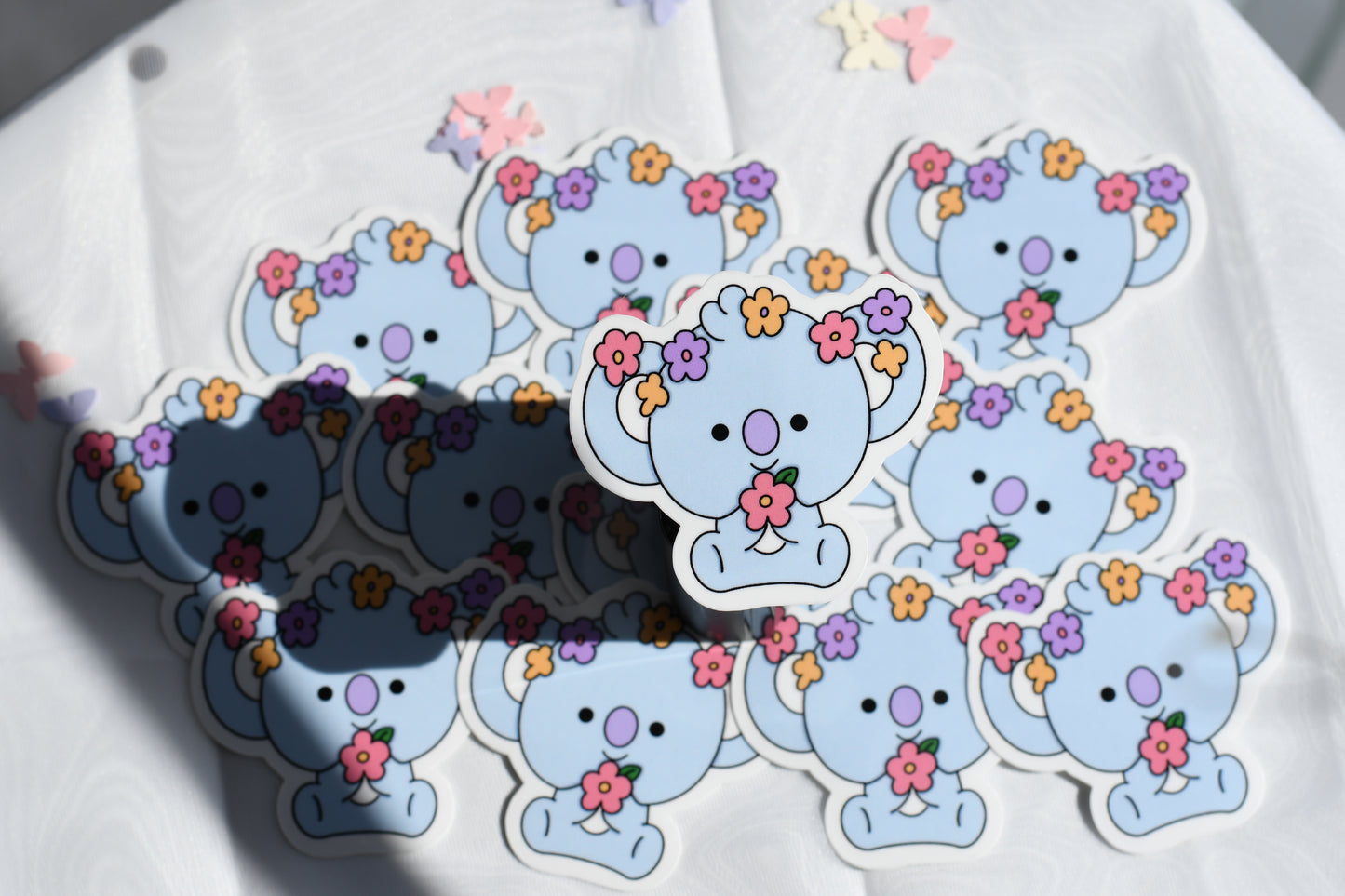 BT21 Spring Themed Sticker Pack | Waterproof Stickers