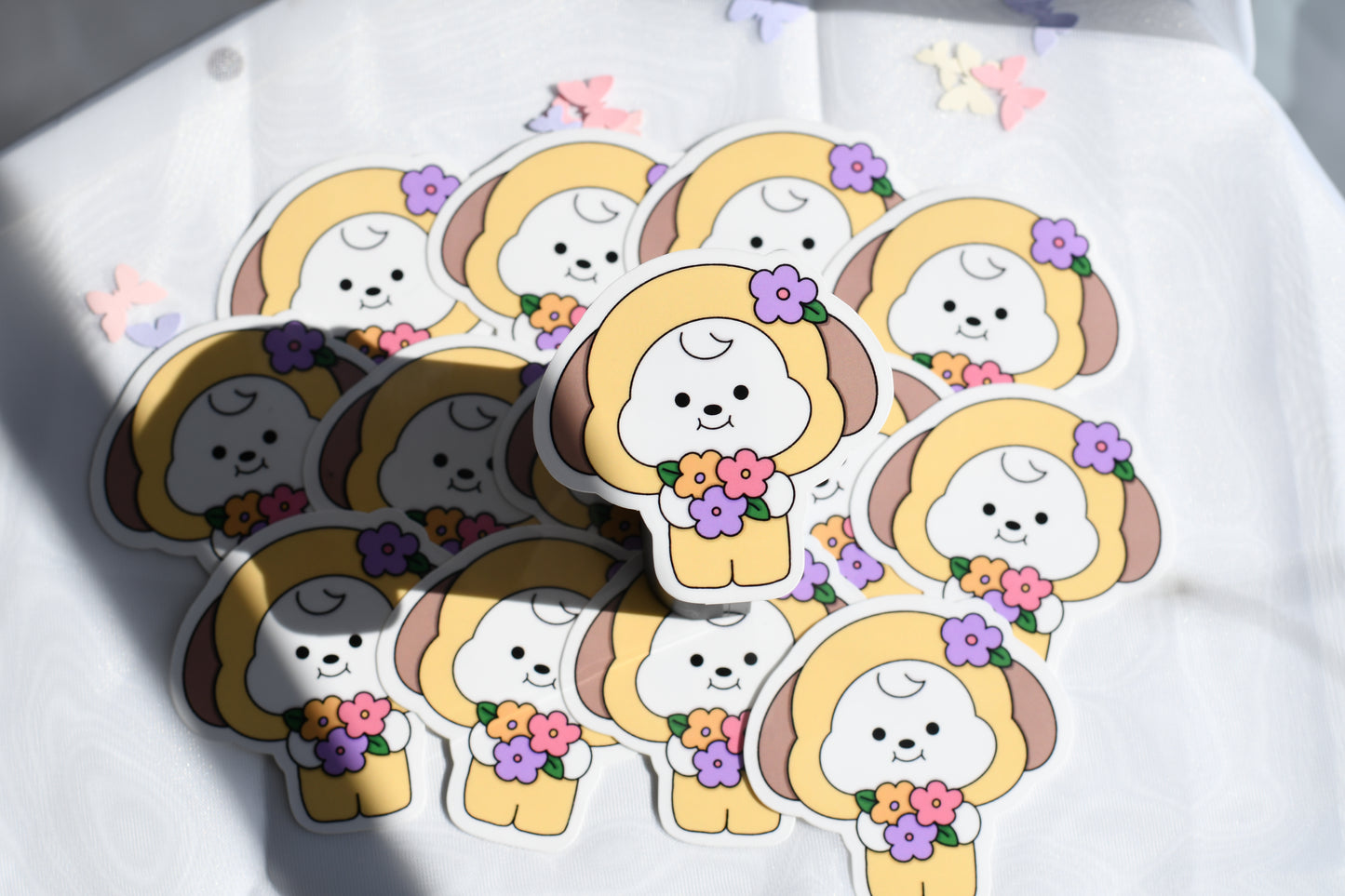 BT21 Spring Themed Sticker Pack | Waterproof Stickers