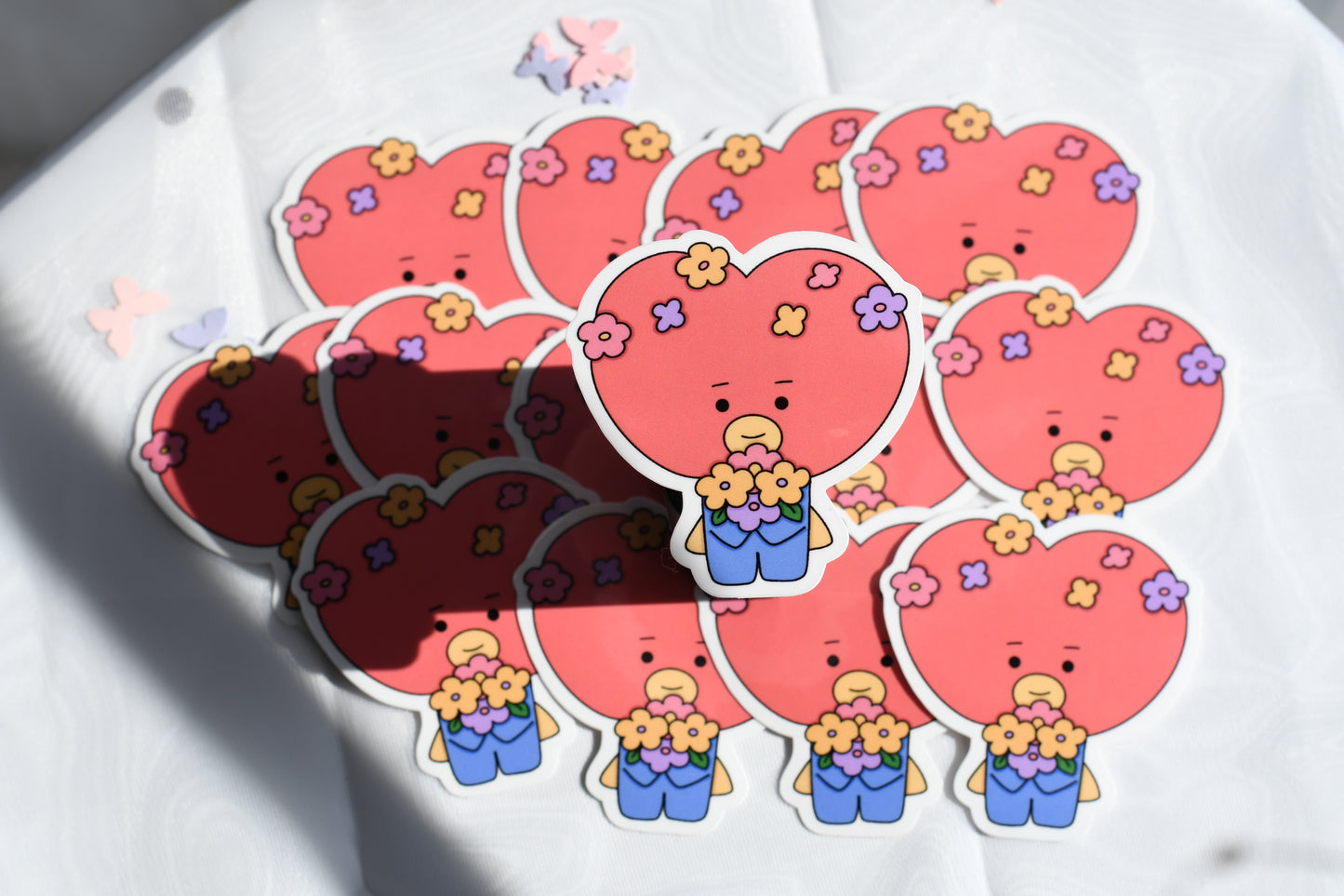 BT21 Spring Themed Sticker Pack | Waterproof Stickers