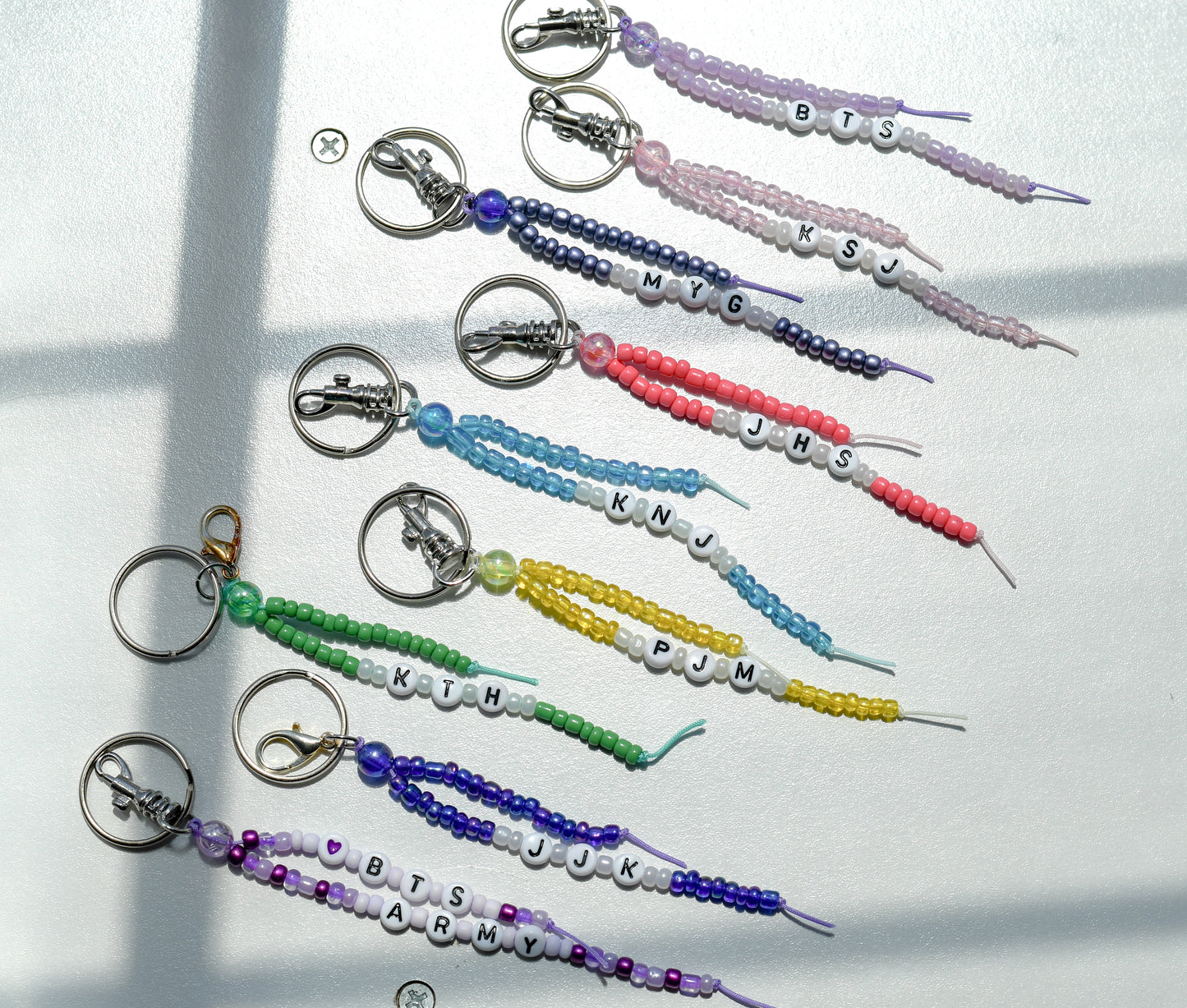 BTS Member Keychain