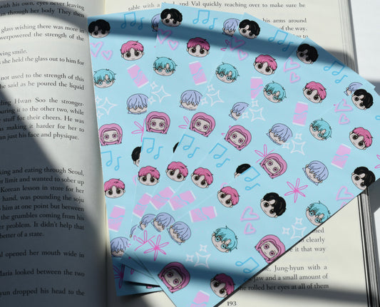 KPOP Demon Hunter Chibi Bookmarks | Cute Bookmarks | Book Lovers