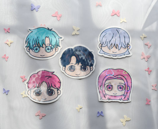 Kpop Demon Hunter Sticker Packs | Vinyl Sticker | cute | handmade