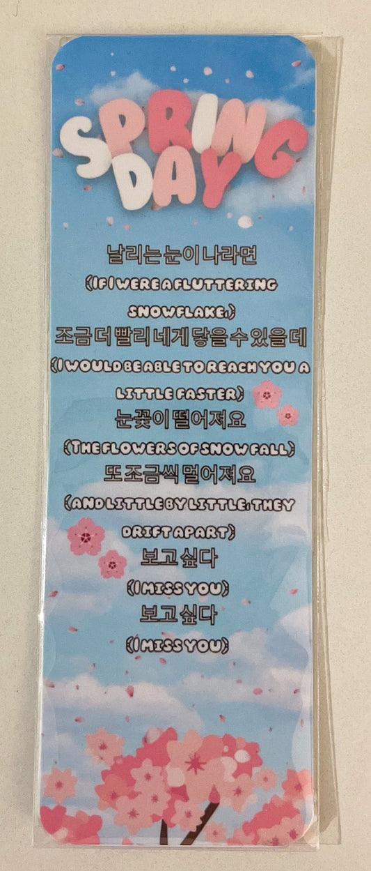Spring Day Bookmark