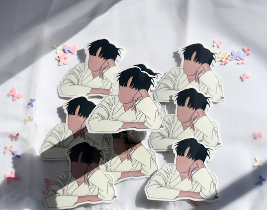 j-hope 'White' Jack in the Box Sticker