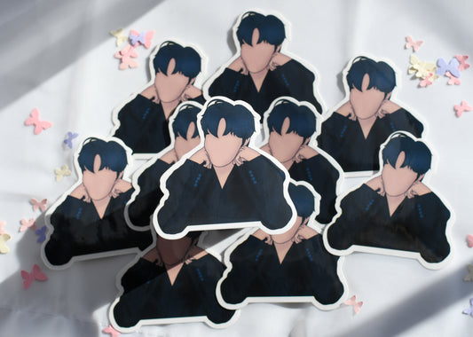 j-hope 'Black' Jack in the Box Sticker