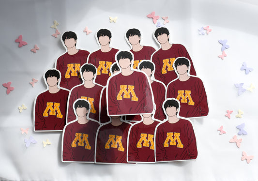 Jin 'Running Wild' Sticker | Happy Album