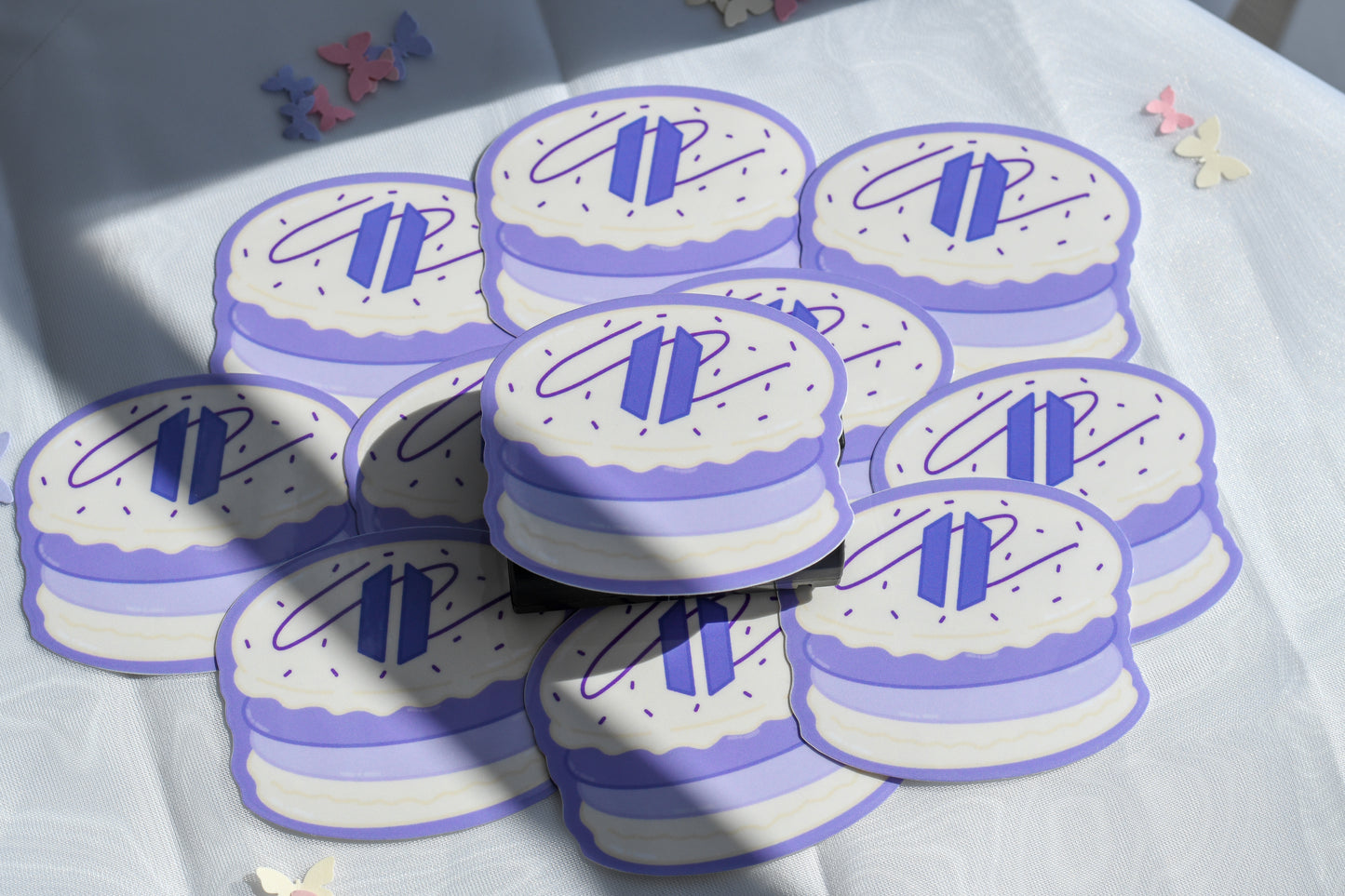 BT21 Sweet Treat Themed Sticker Pack | Waterproof Stickers