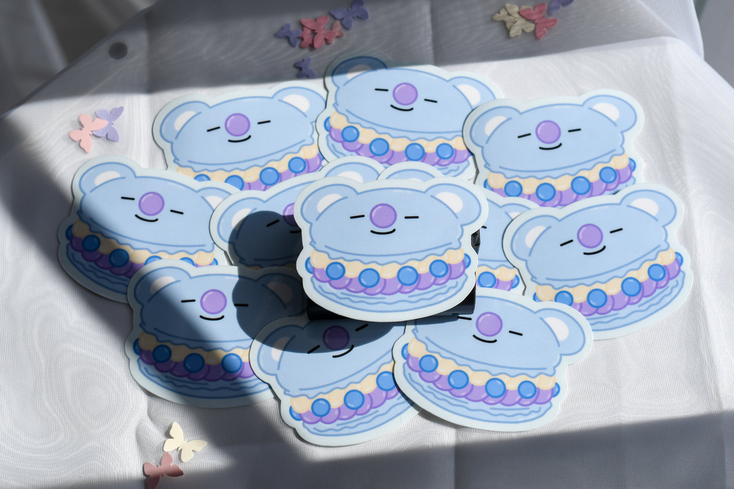 BT21 Sweet Treat Themed Sticker Pack | Waterproof Stickers