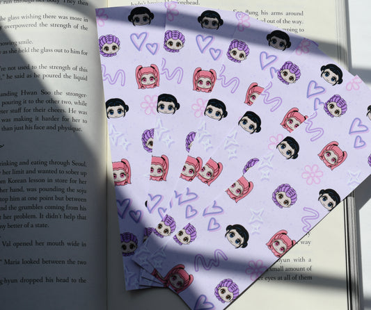 KPOP Demon Hunter Chibi Bookmarks | Cute Bookmarks | Book Lovers